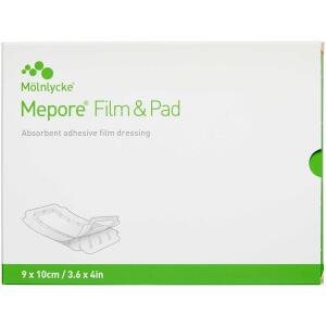 Mepore Film & Pad 9x10 cm, 5 stk (Udløb: 28/11/2025)
